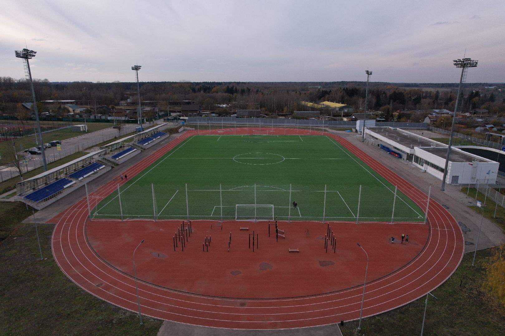 видео с коптера, спорт, футбол, истра,