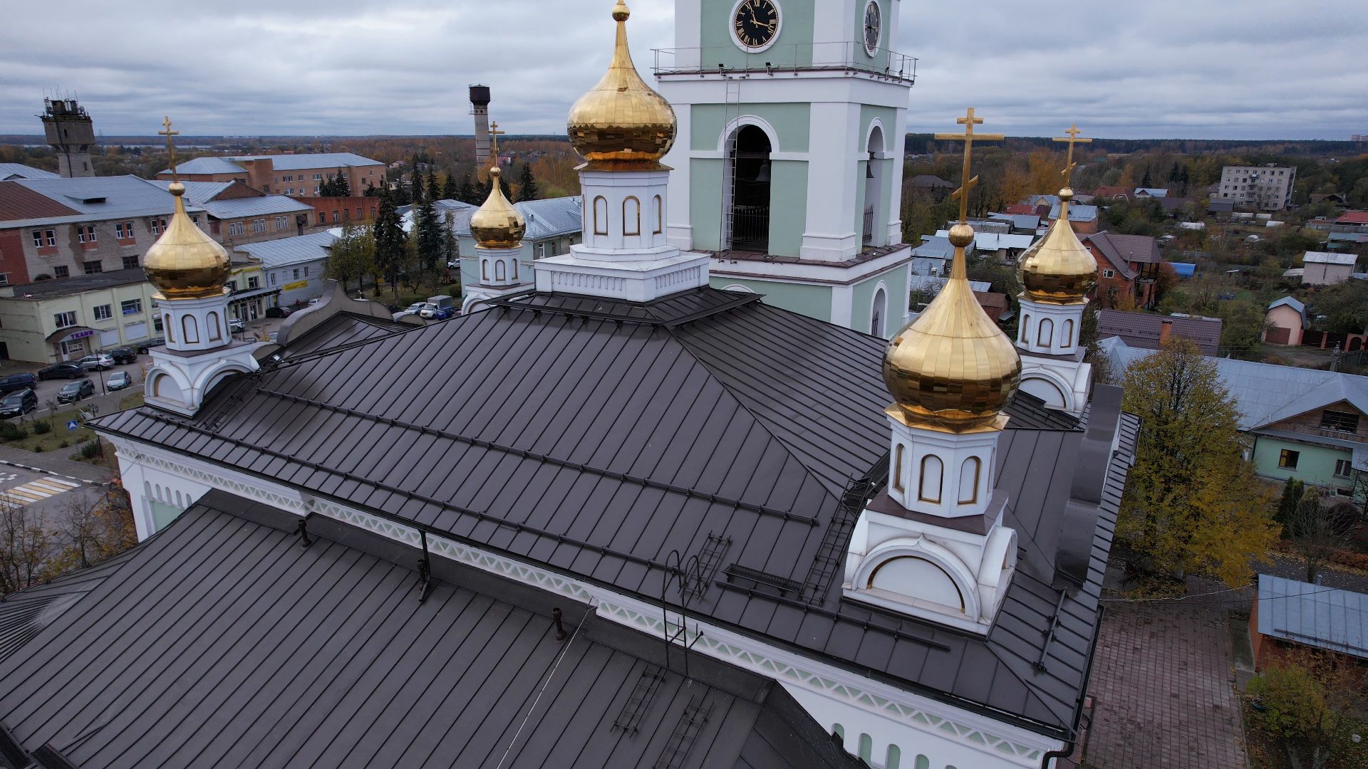 видео с коптера, храм, купавна,