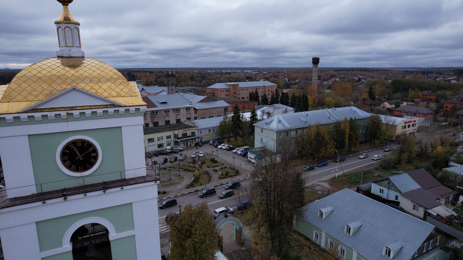 видео с коптера, храм, купавна,