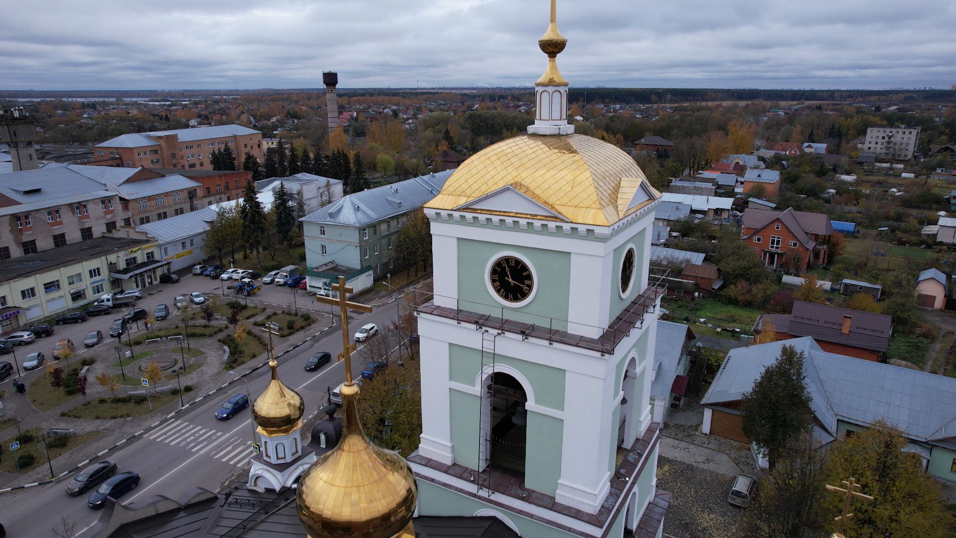 видео с коптера, храм, купавна,