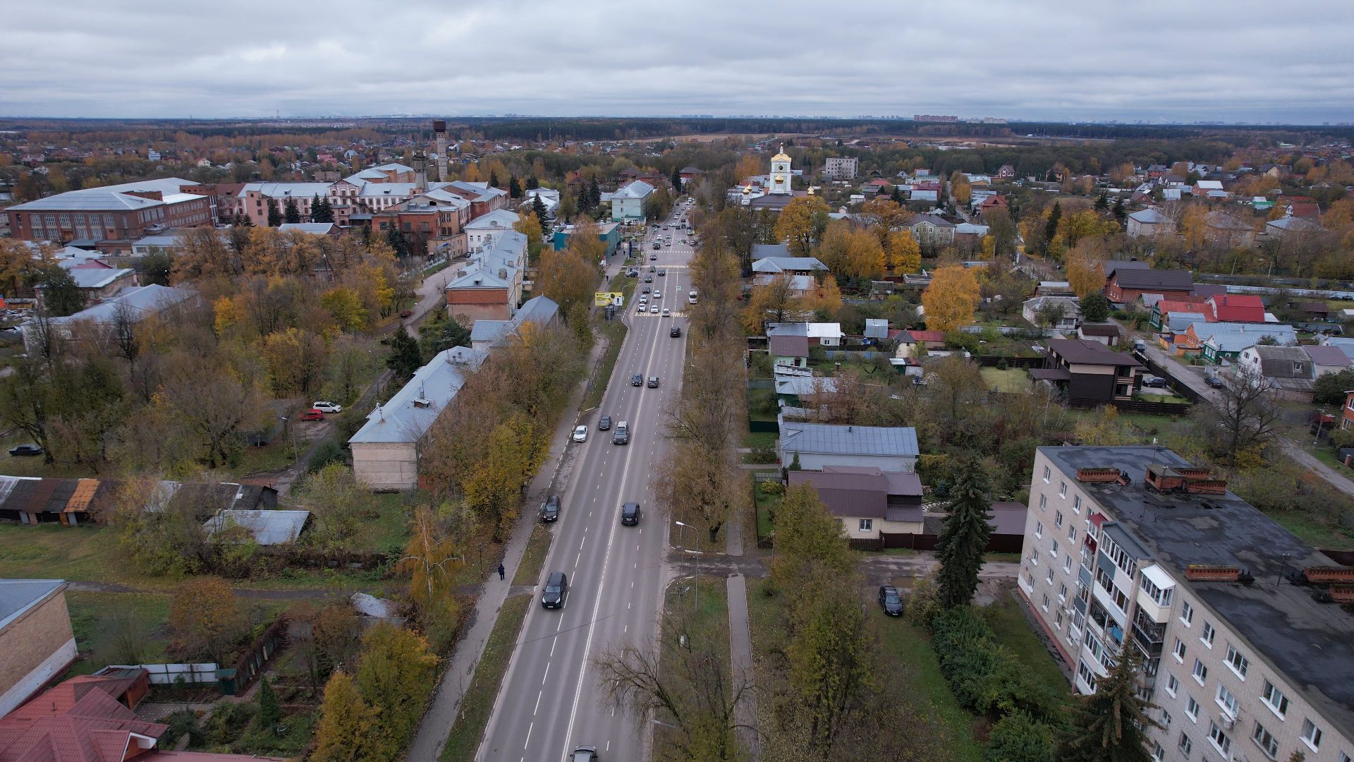 видео с коптера, храм, купавна,