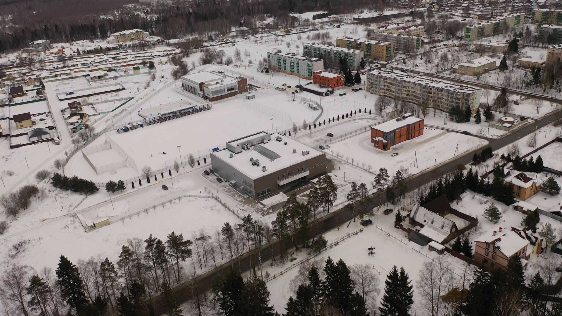 фок, марфино,видео с коптера,