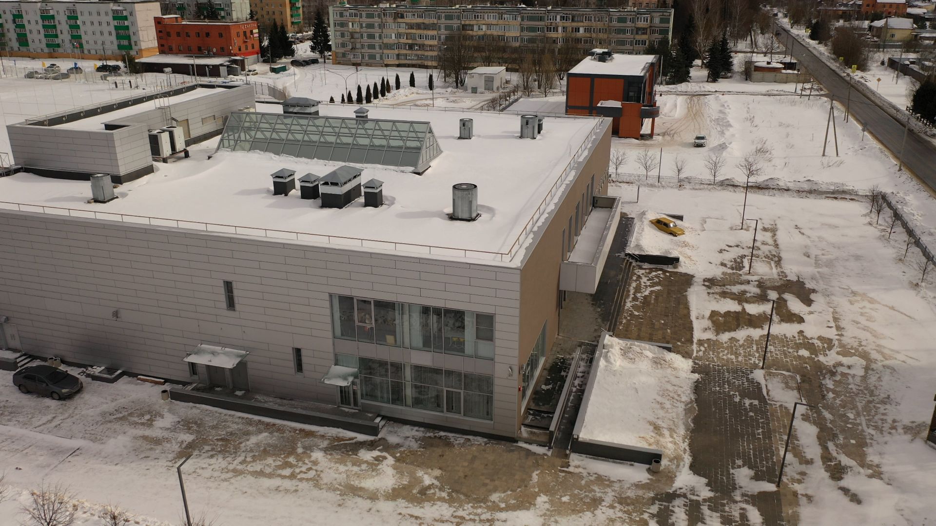 фок, марфино,видео с коптера,