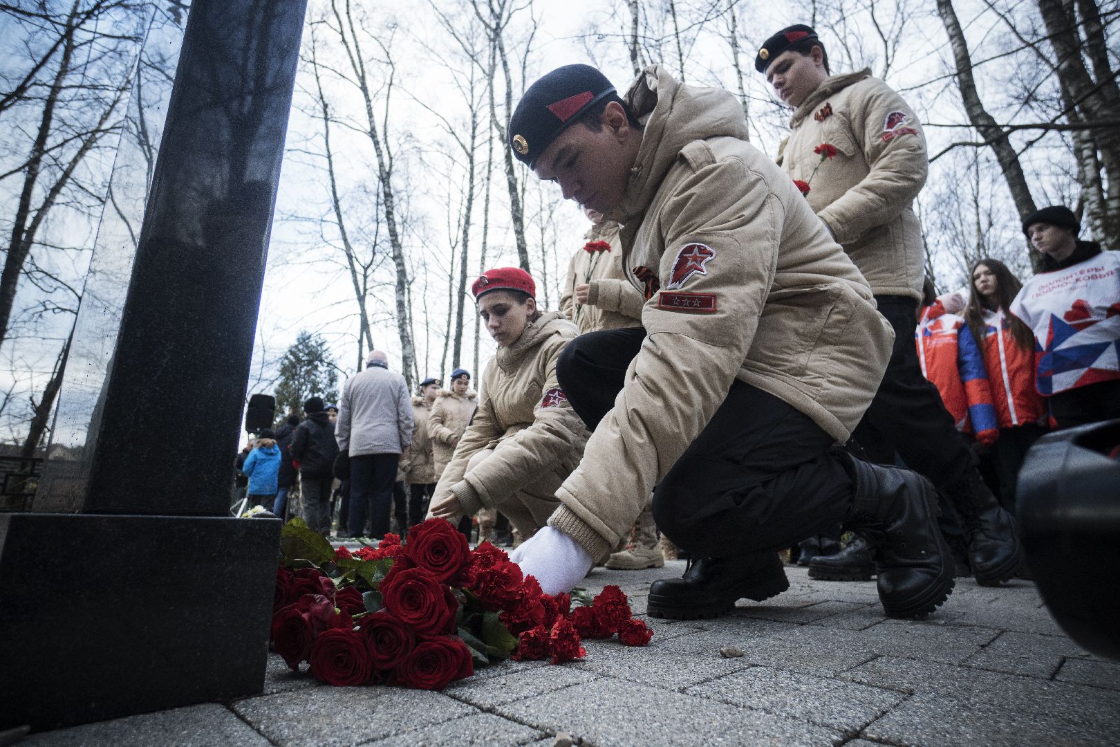 митинг, память погибшим, Великая Отечественная война, Домодедово,