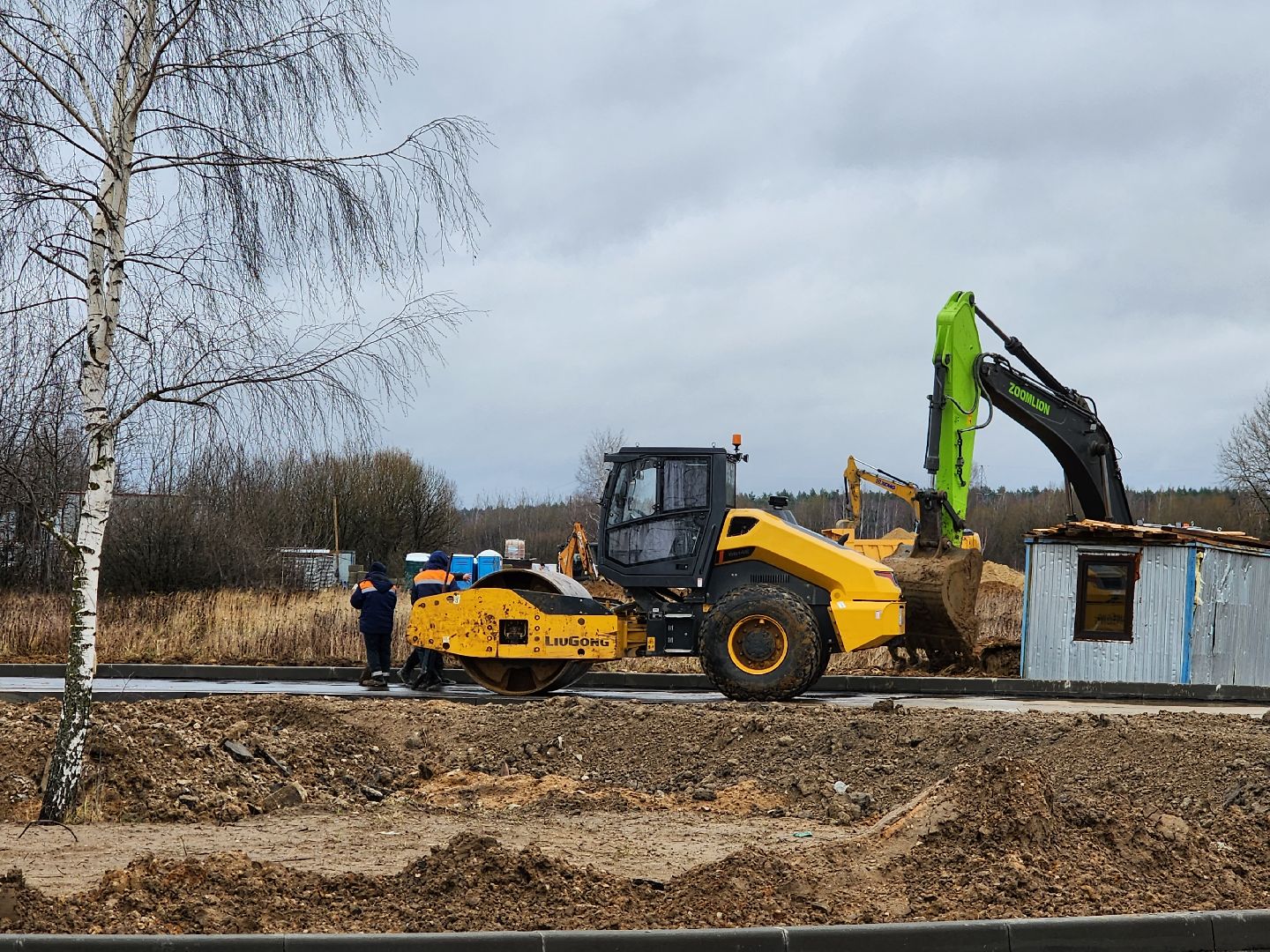 серпухов, ивановские дворики, поликлиника, строительство дорог, благоуйстройство,
