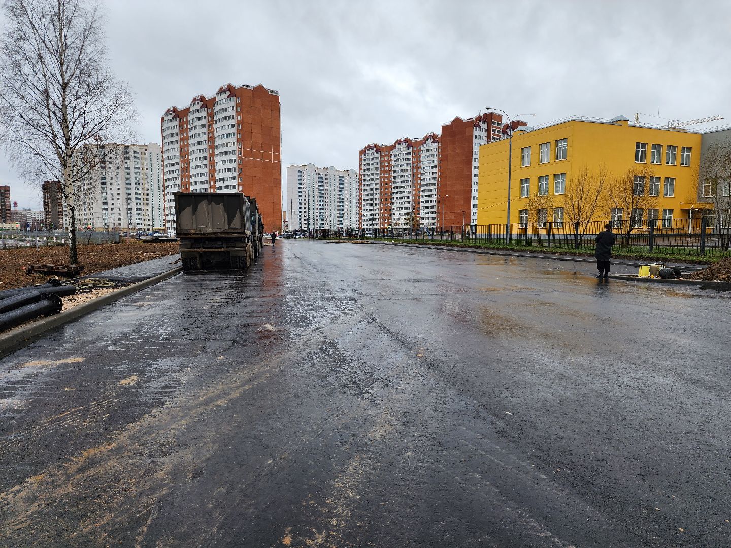 серпухов, ивановские дворики, поликлиника, строительство дорог, благоуйстройство,