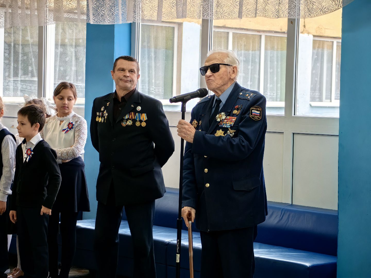 бюст, открытие, школа, отряд Альфа,