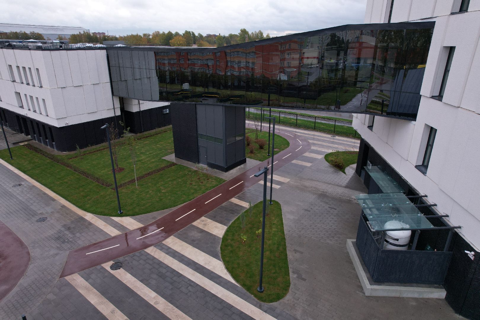 Долгопрудный, физтех, видео с коптера,