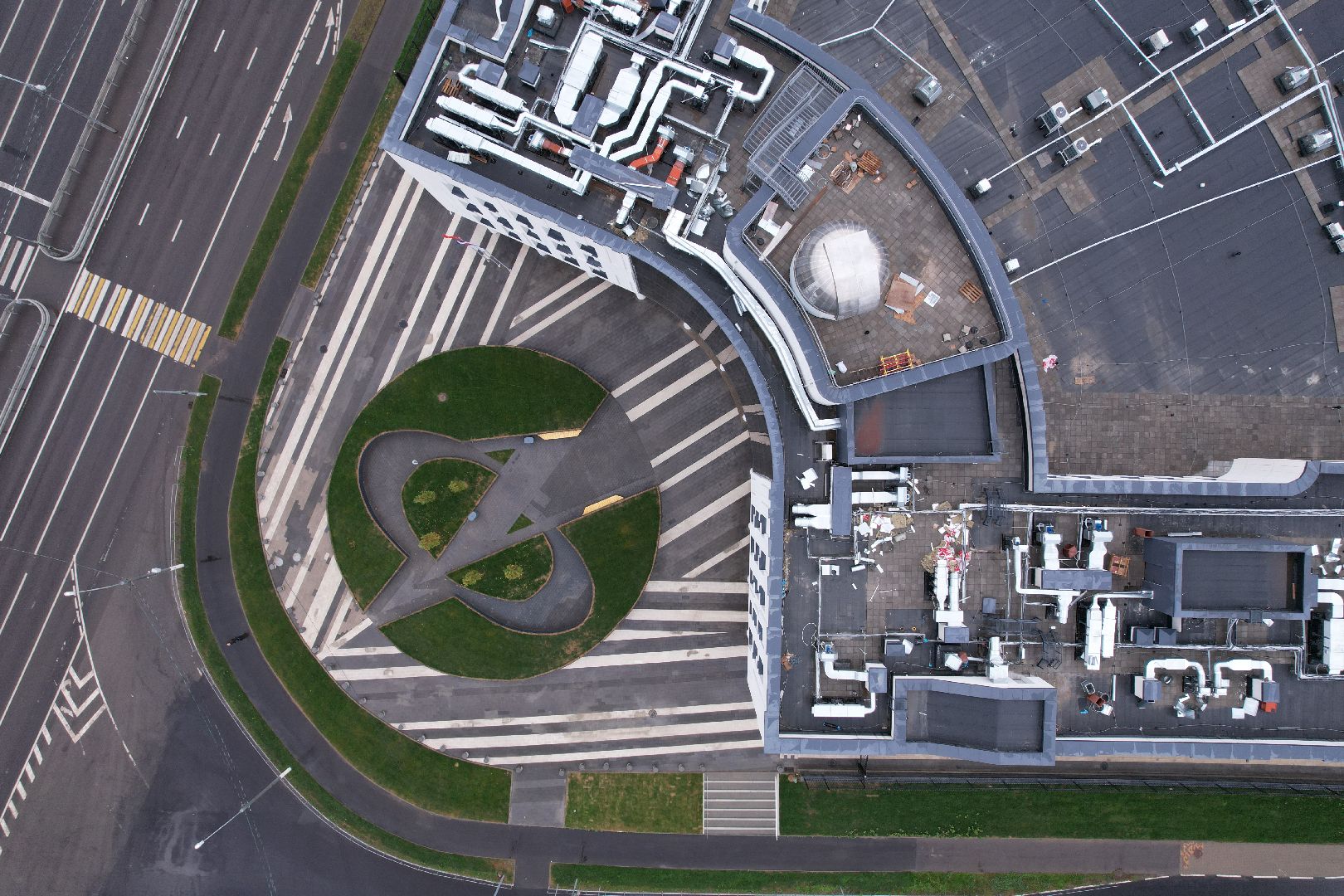 Долгопрудный, физтех, видео с коптера,