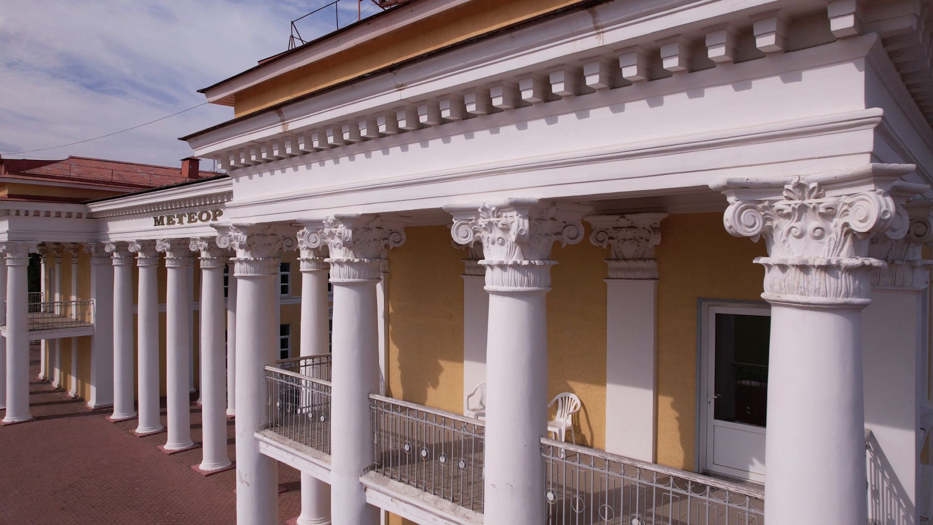 видео с коптера, Жуковский, стадион,