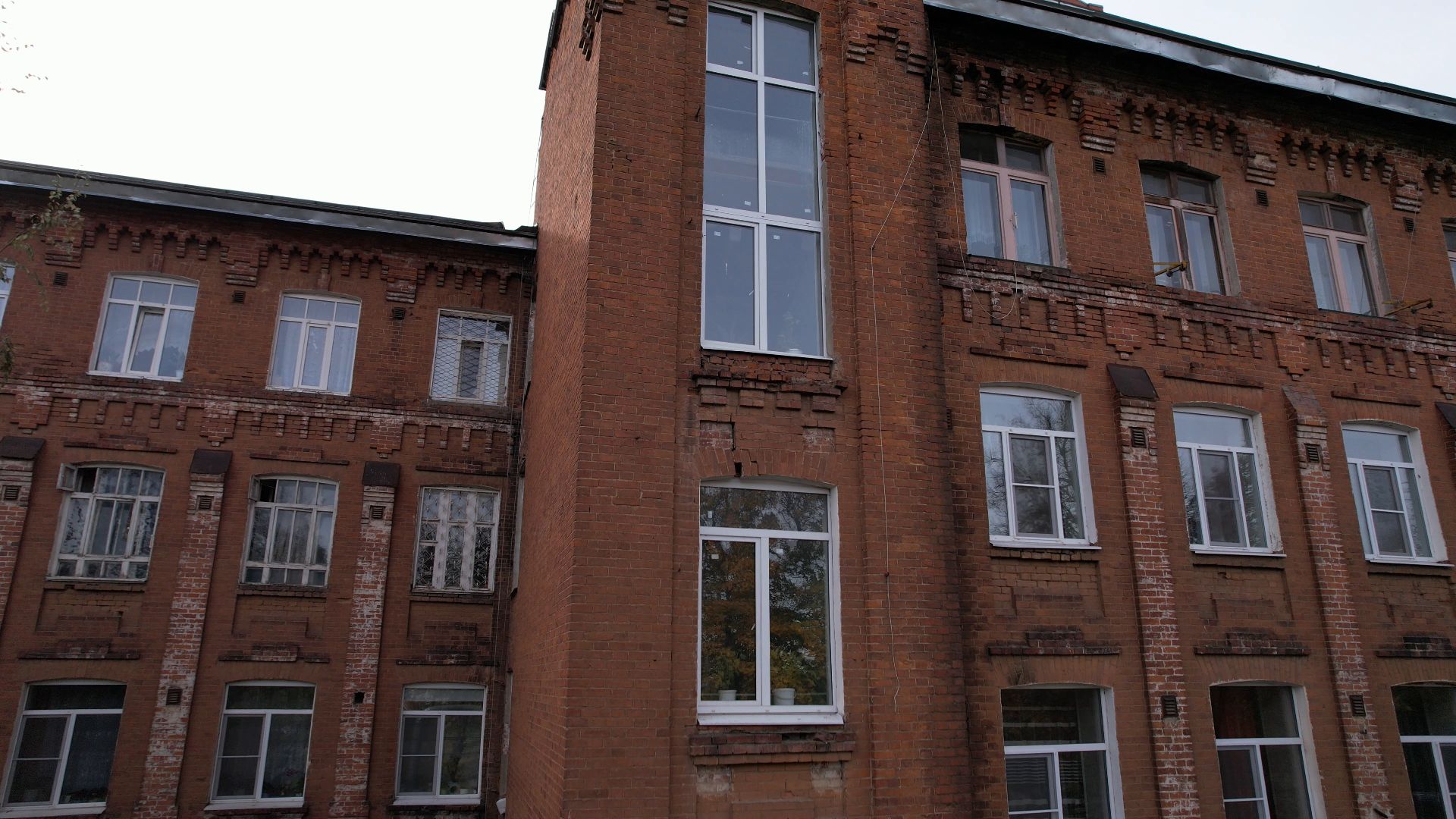 Лобня, видео с коптера, фабрика,