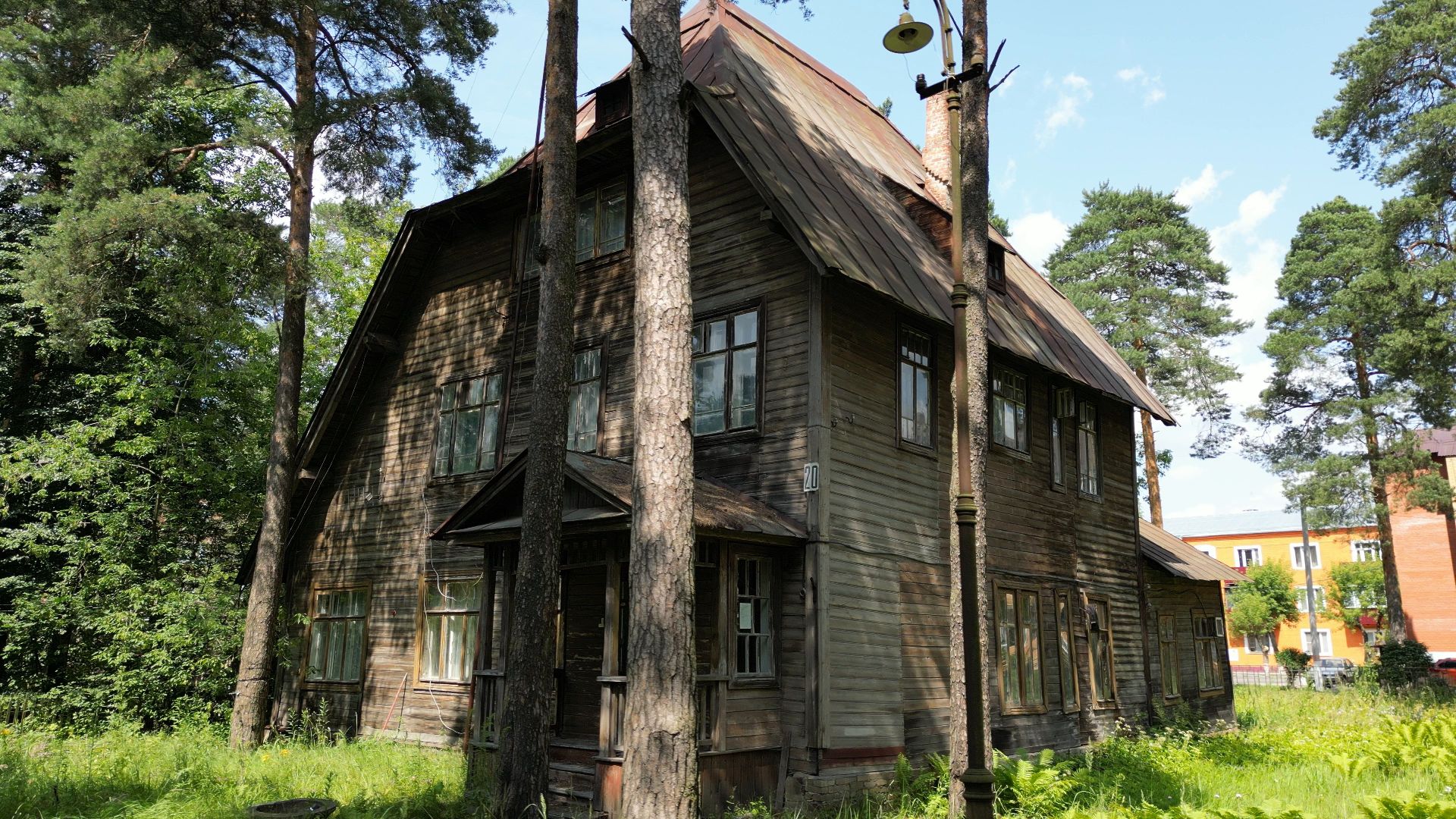 электрогорск, видео с коптера, архитектура,