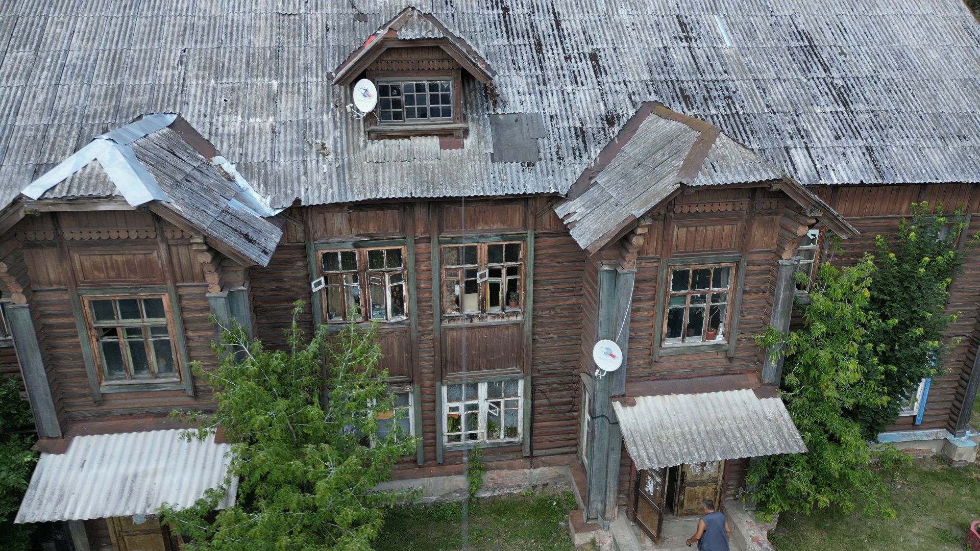 электрогорск, видео с коптера, архитектура,