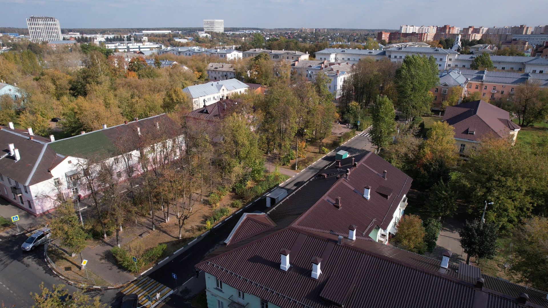 фрязино, наука, видео с коптера, коптер