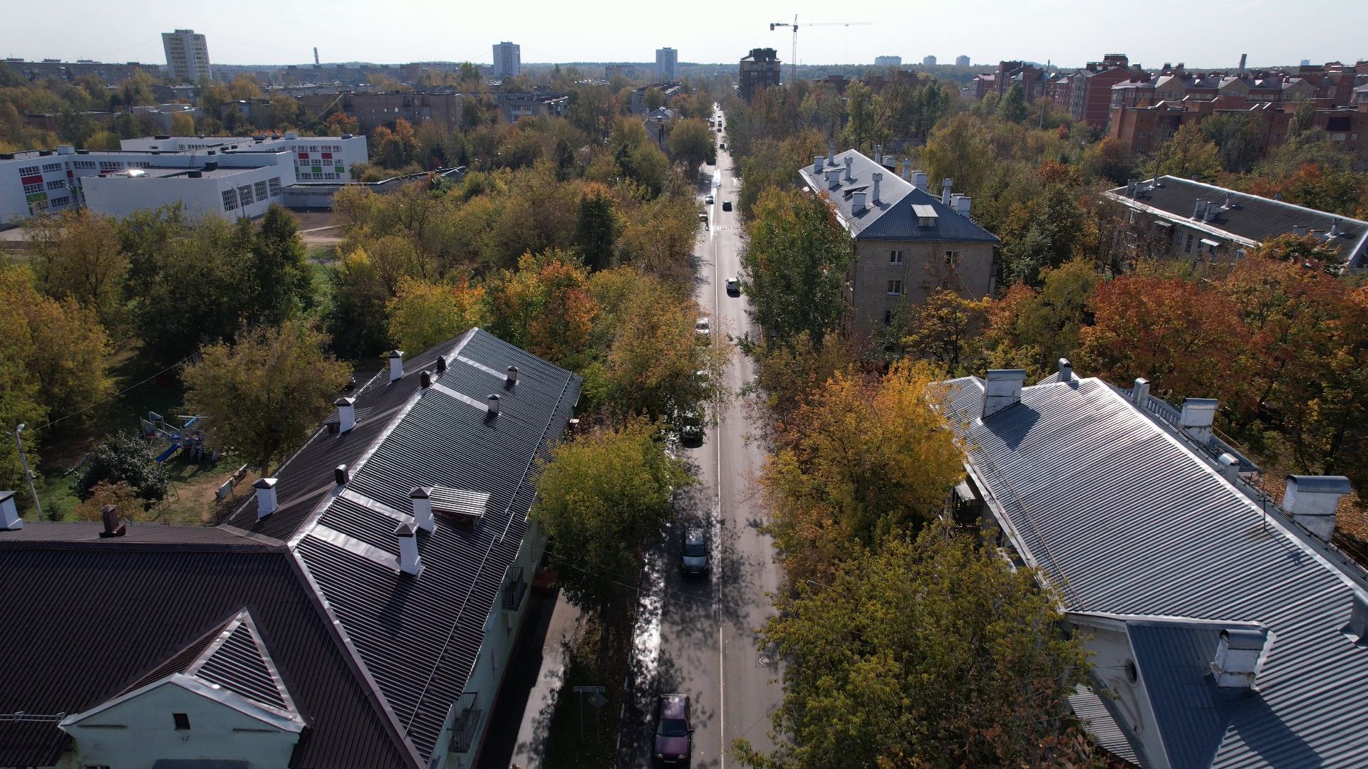 фрязино, наука, видео с коптера, коптер