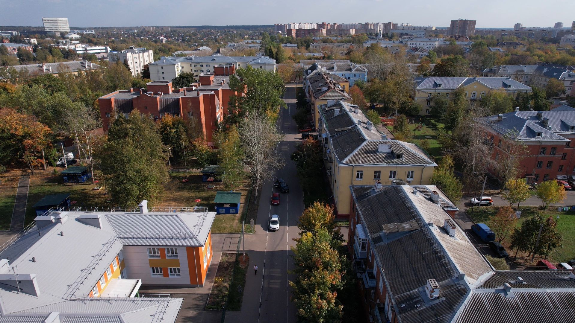 фрязино, наука, видео с коптера, коптер