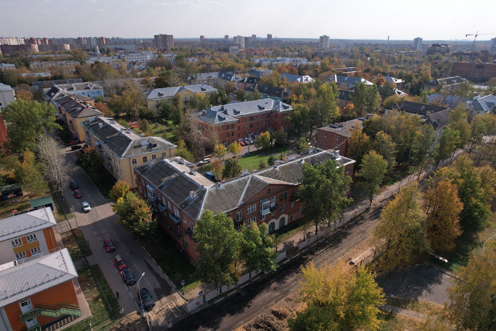 фрязино, наука, видео с коптера, коптер