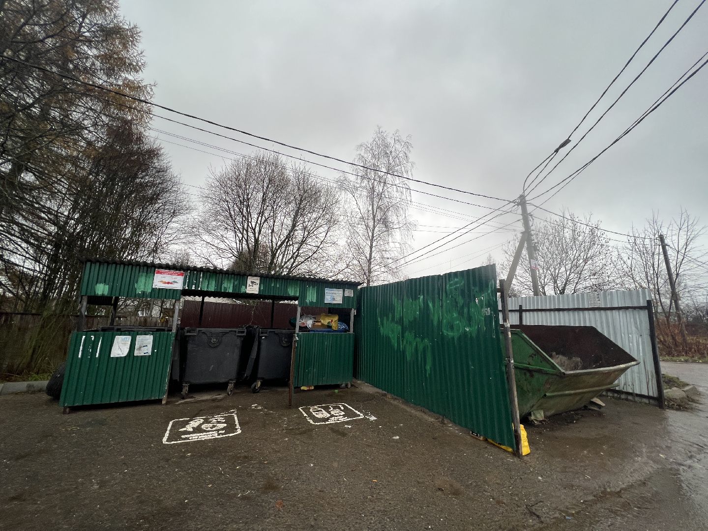 химки, благоустройство, мусор, контейнерная площадка, мусорные контейнеры, жкх,