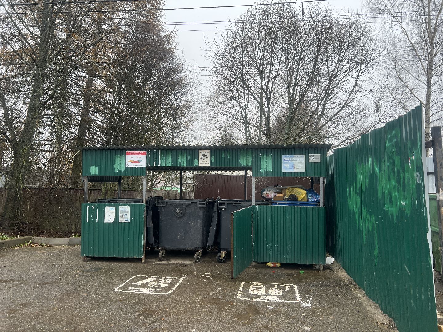химки, благоустройство, мусор, контейнерная площадка, мусорные контейнеры, жкх,