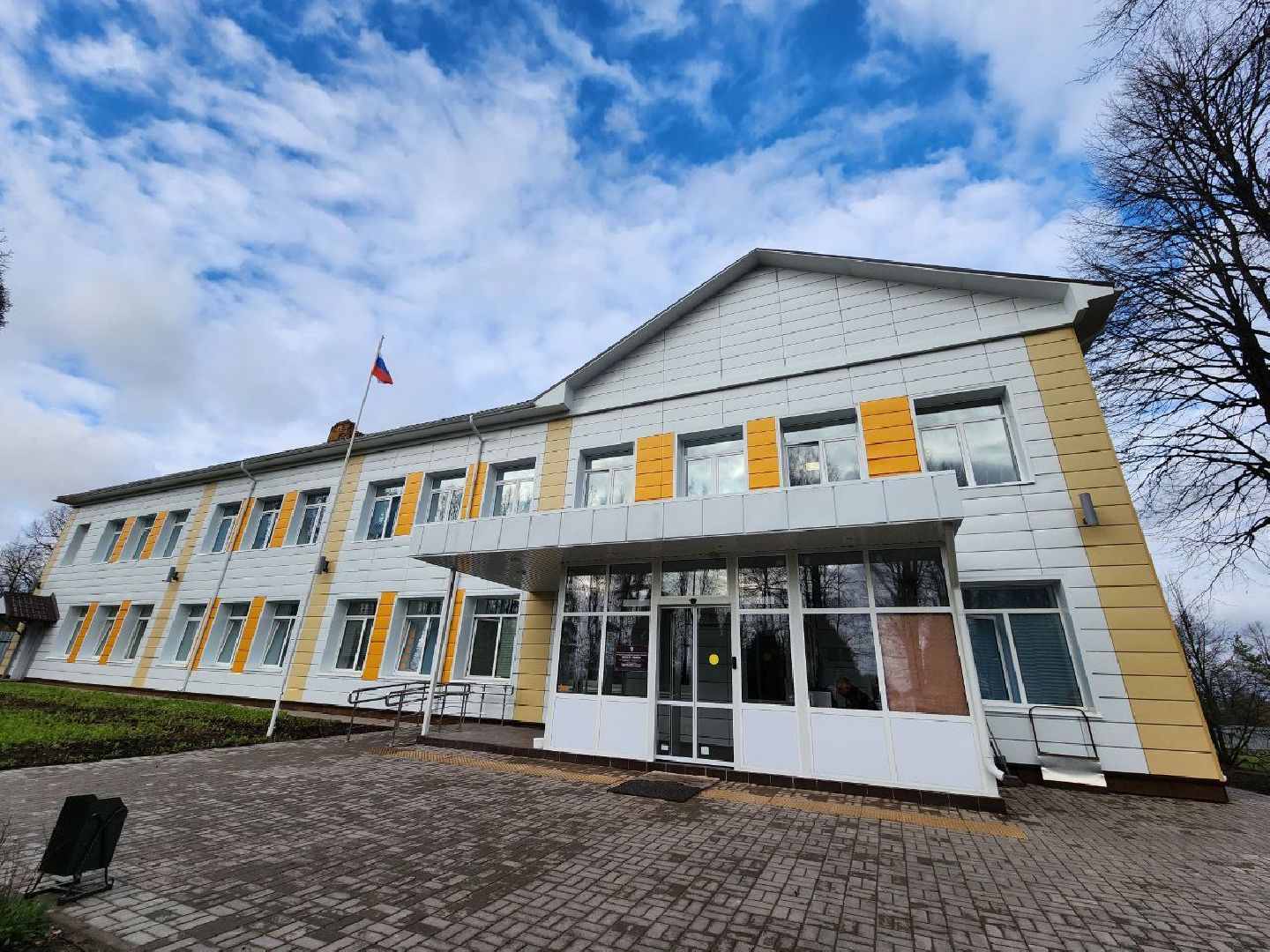 можайск, можайский городской округ, подмосковье, школа, капитальный ремонт, здание, школьники, президентский проект, образование,