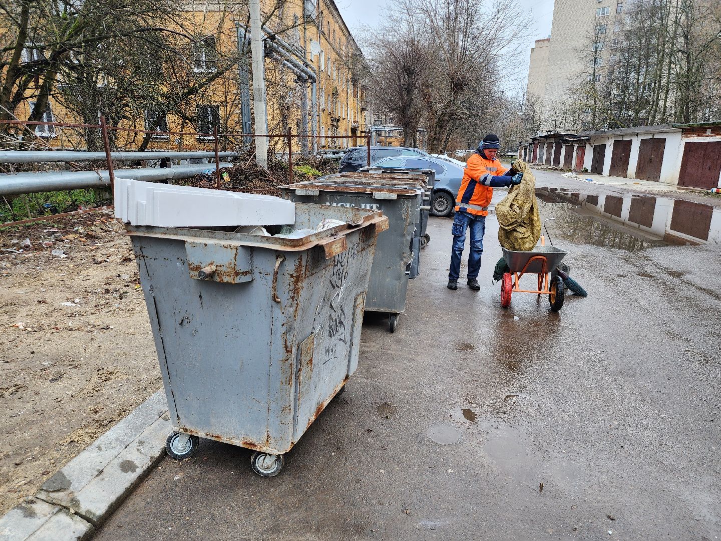 добродел, серпухов, контейнерные площадки, бытовые отходы, жкх,