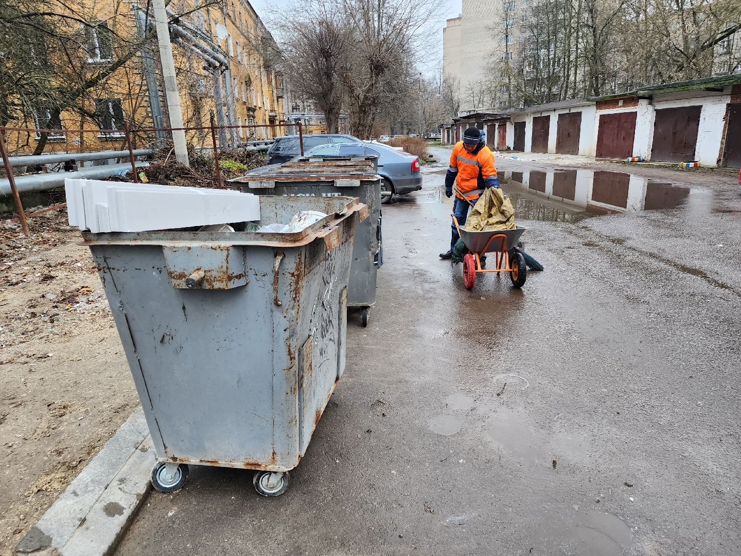 добродел, серпухов, контейнерные площадки, бытовые отходы, жкх,