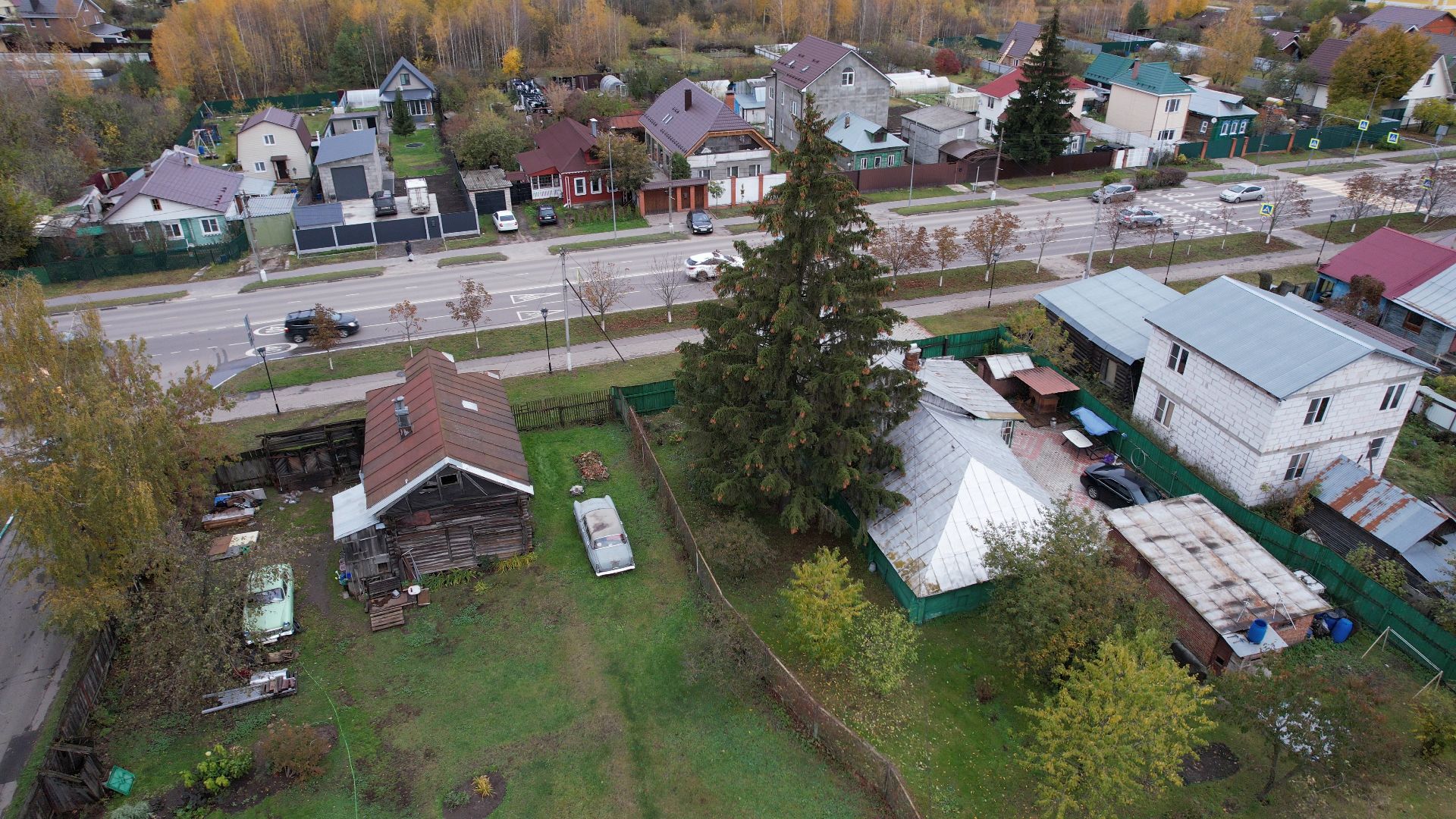 видео с коптера, старая купавна, тракт, московская,