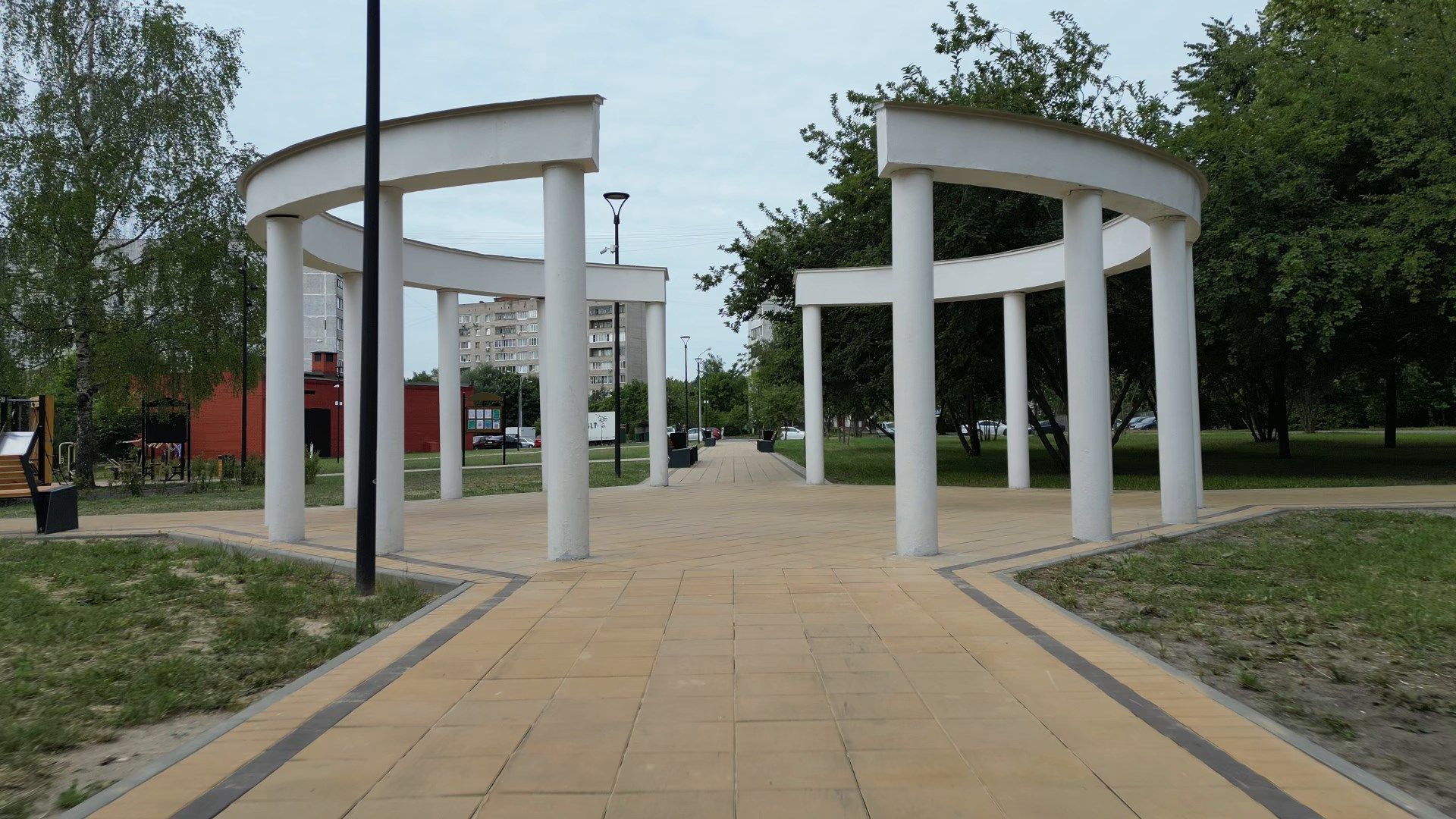 видео с коптера, ивантеевка, дети,