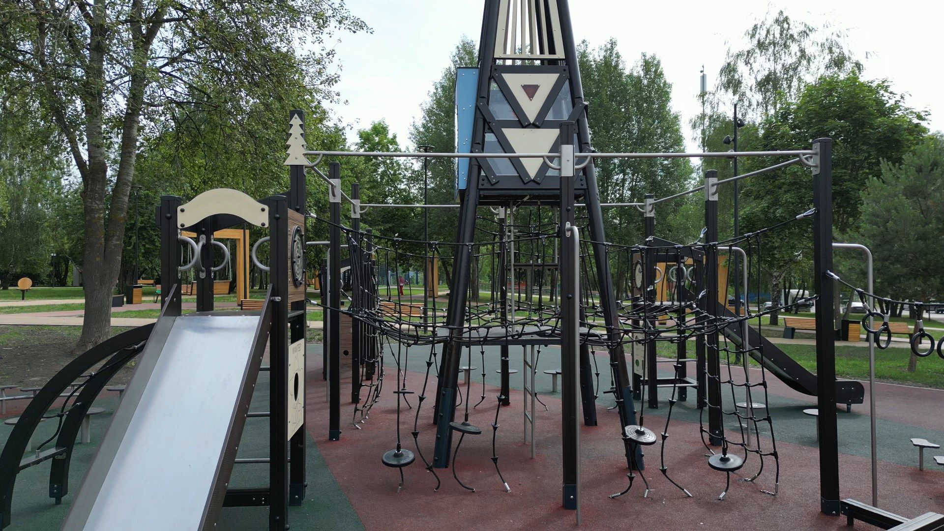 видео с коптера, ивантеевка, дети,