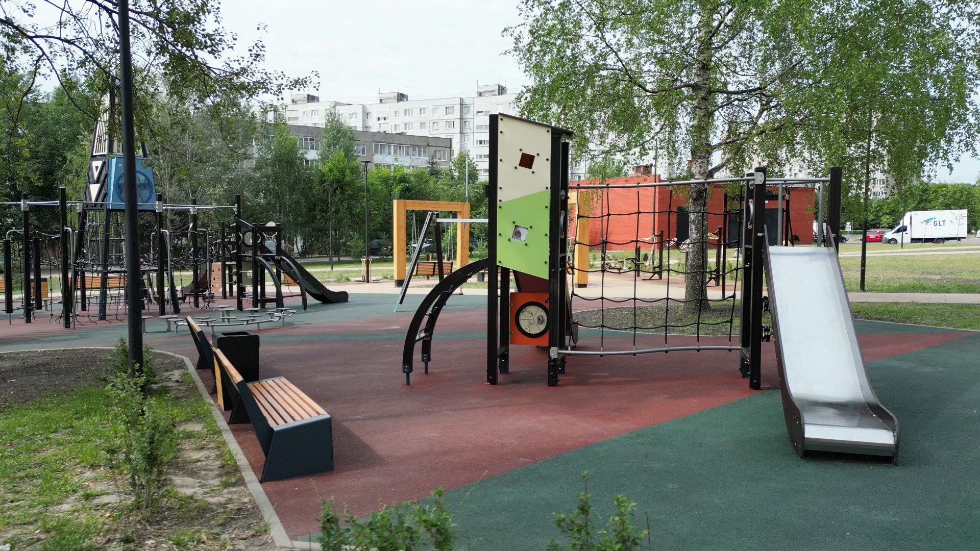 видео с коптера, ивантеевка, дети,