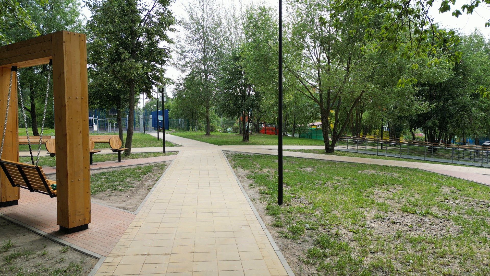 видео с коптера, ивантеевка, дети,