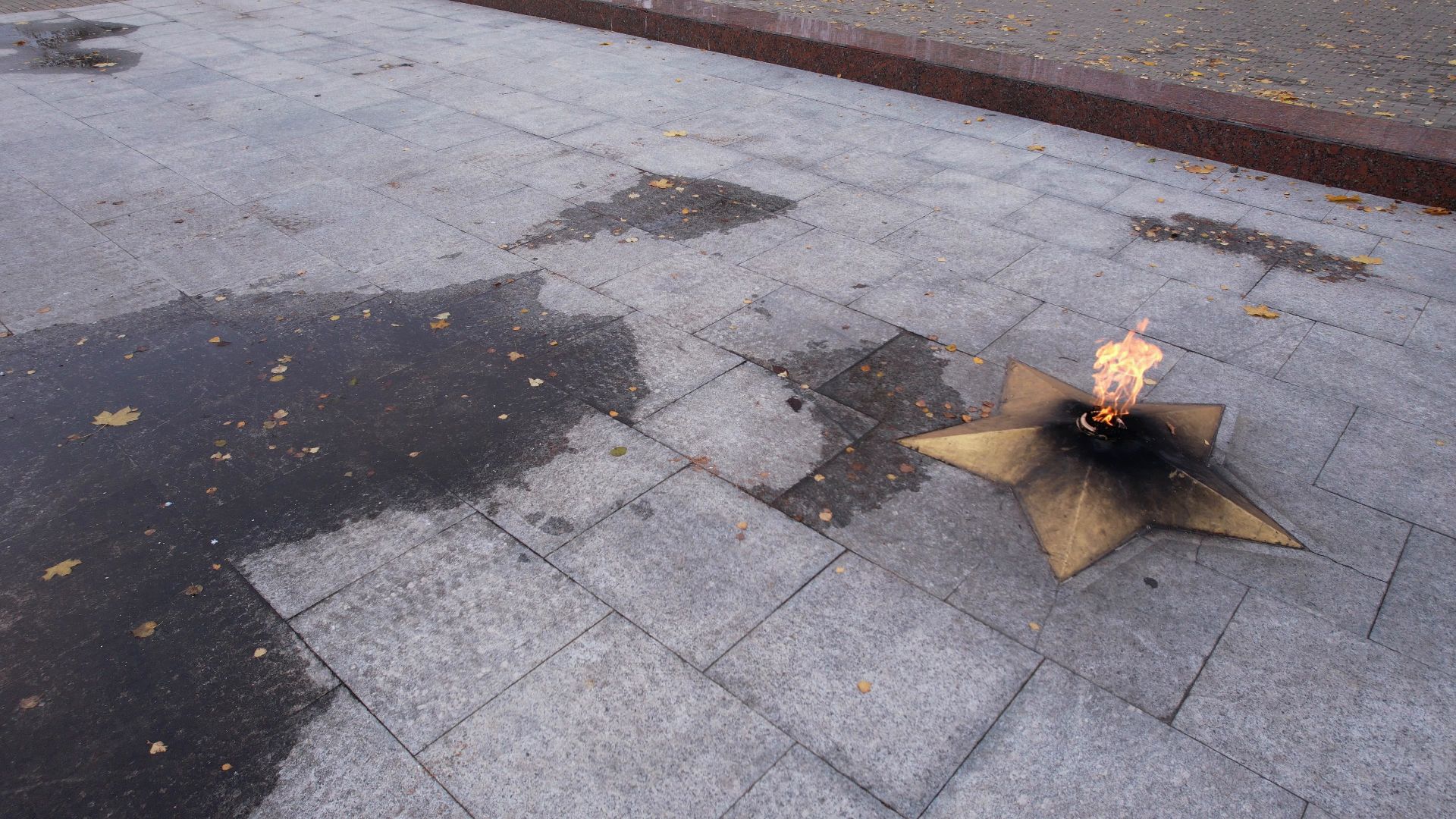 видео с коптера, сквер, старая купавна,