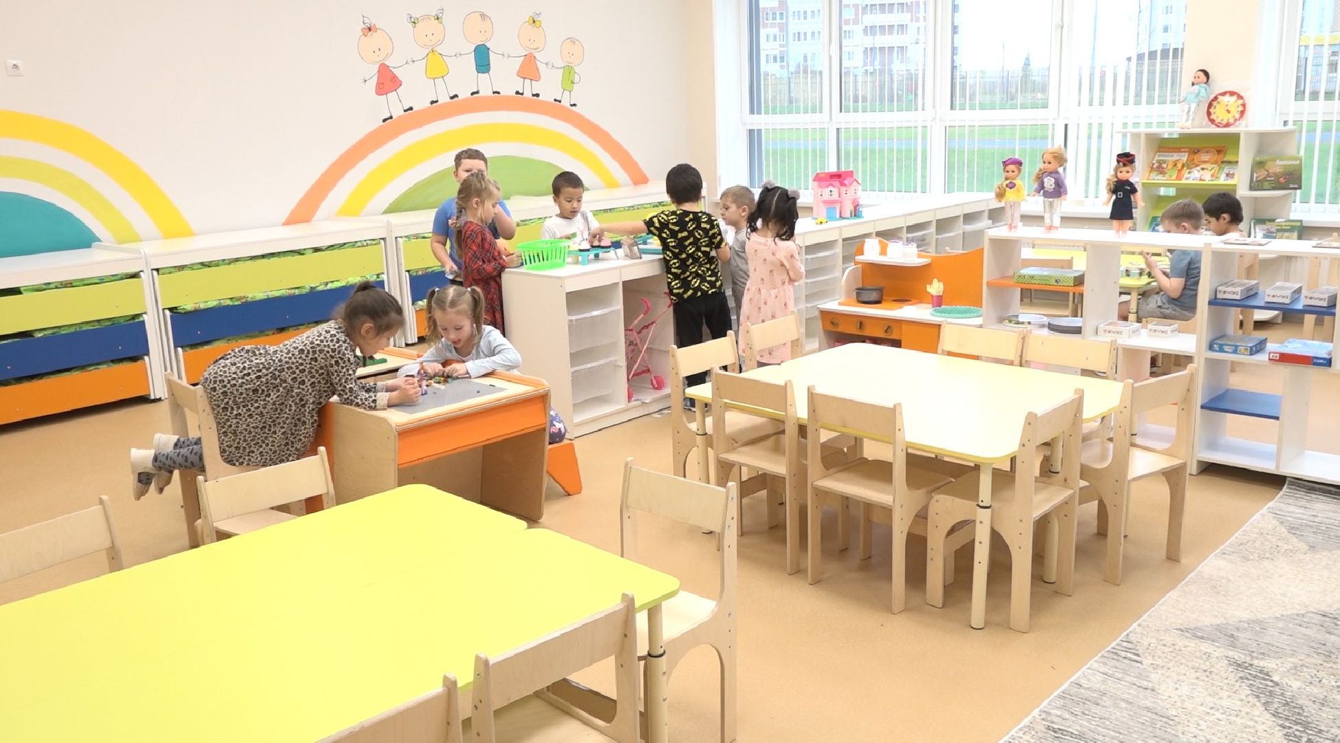 детский сад в школе, микрорайон Южный, Домодедово,