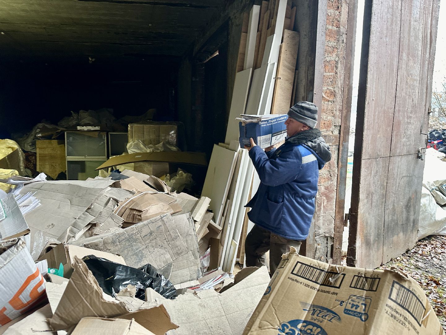 Клин, общество, экология, макулатура,