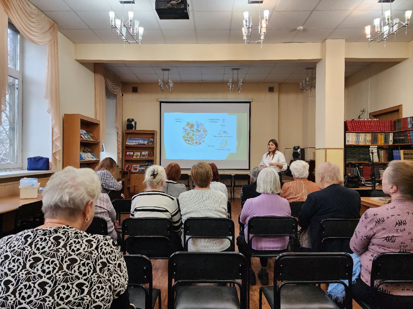 раменское, медицина, Раменская больница, школа здоровья Раменской больницы, занятие в раменской центральной библиотеке,