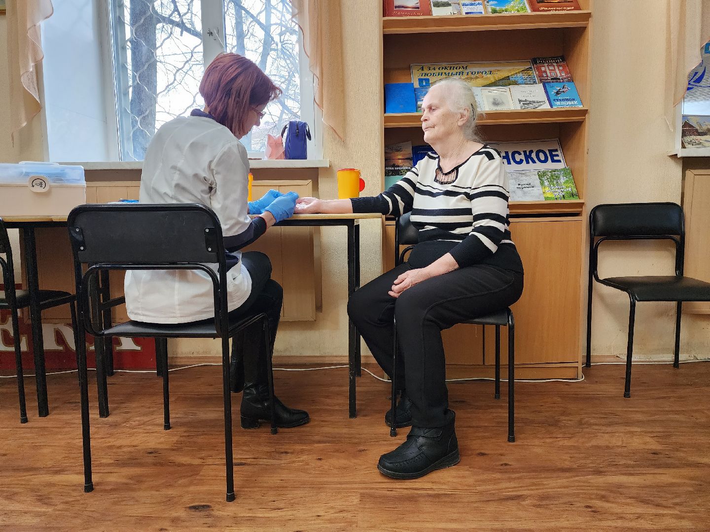 раменское, медицина, Раменская больница, школа здоровья Раменской больницы, занятие в раменской центральной библиотеке,