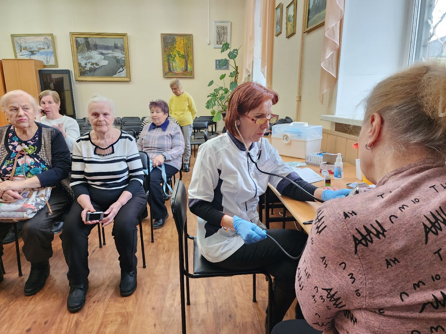 раменское, медицина, Раменская больница, школа здоровья Раменской больницы, занятие в раменской центральной библиотеке,