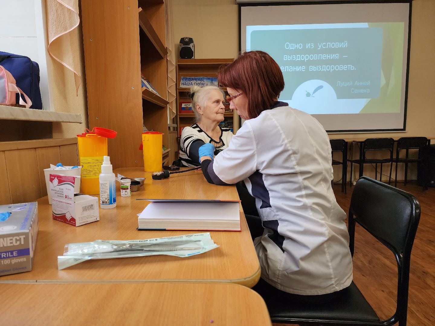 раменское, медицина, Раменская больница, школа здоровья Раменской больницы, занятие в раменской центральной библиотеке,