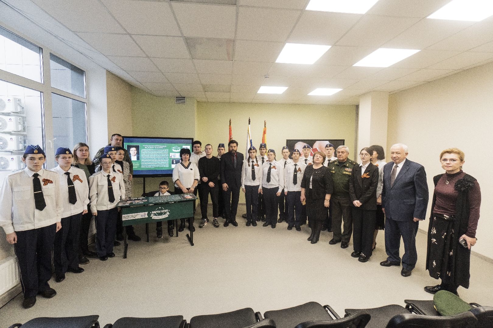 парта героя, СВО, орден мужества, Домодедово,