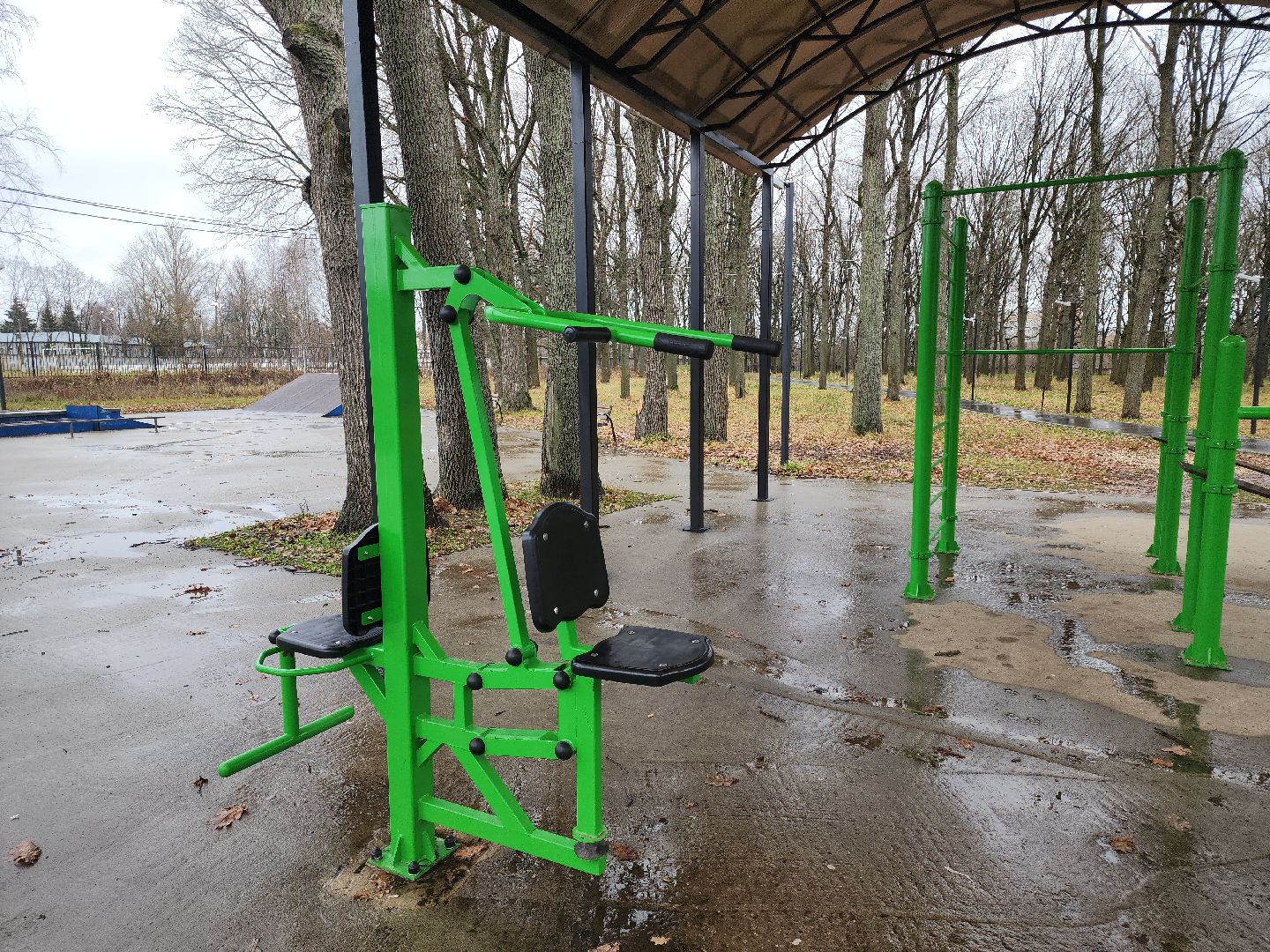 кашира, ожерелье, пкио дубовая роща, парк, благоустройство, освещение, дорожки,