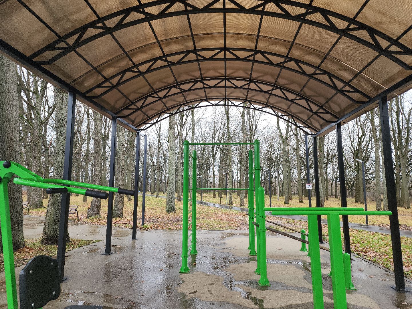 кашира, ожерелье, пкио дубовая роща, парк, благоустройство, освещение, дорожки,