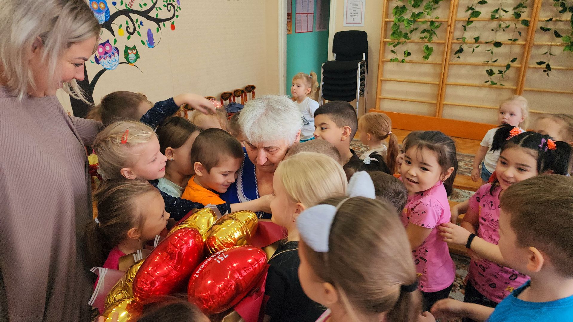 шатура, 56 лет на одном месте, юбилей, 75 лет, левошево, детский сад, городской округ люди,