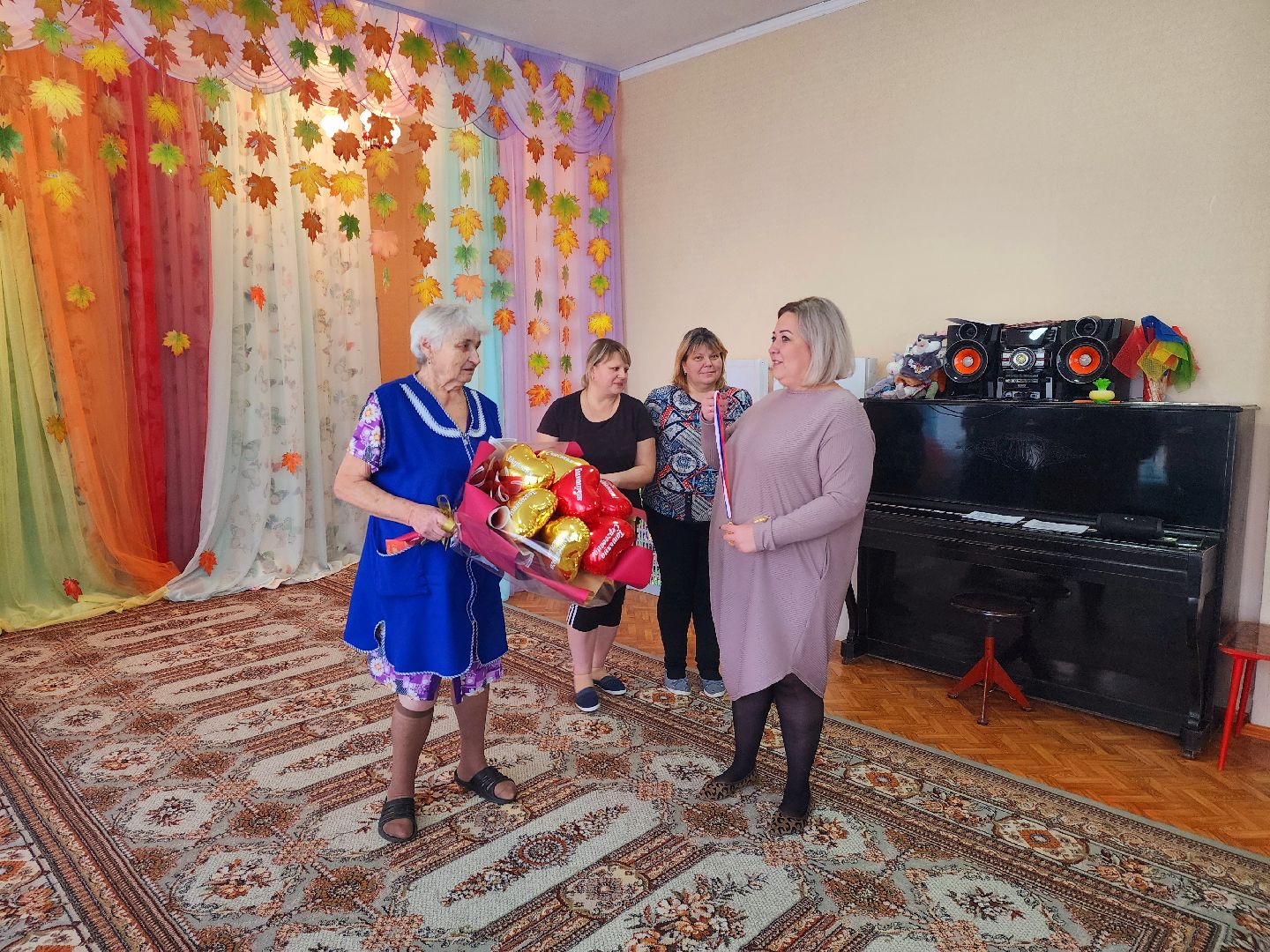 шатура, 56 лет на одном месте, юбилей, 75 лет, левошево, детский сад, городской округ люди,