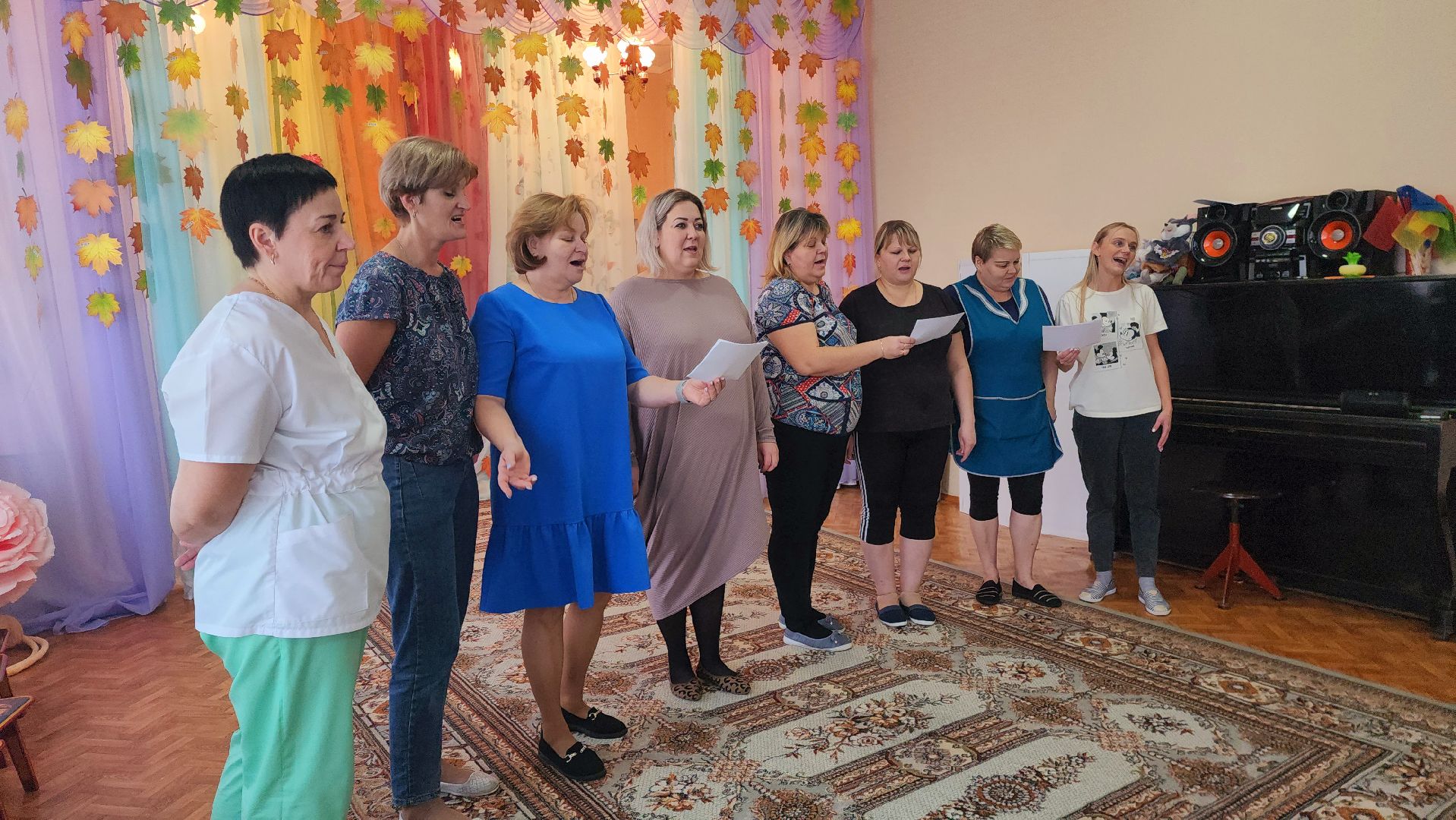 шатура, 56 лет на одном месте, юбилей, 75 лет, левошево, детский сад, городской округ люди,