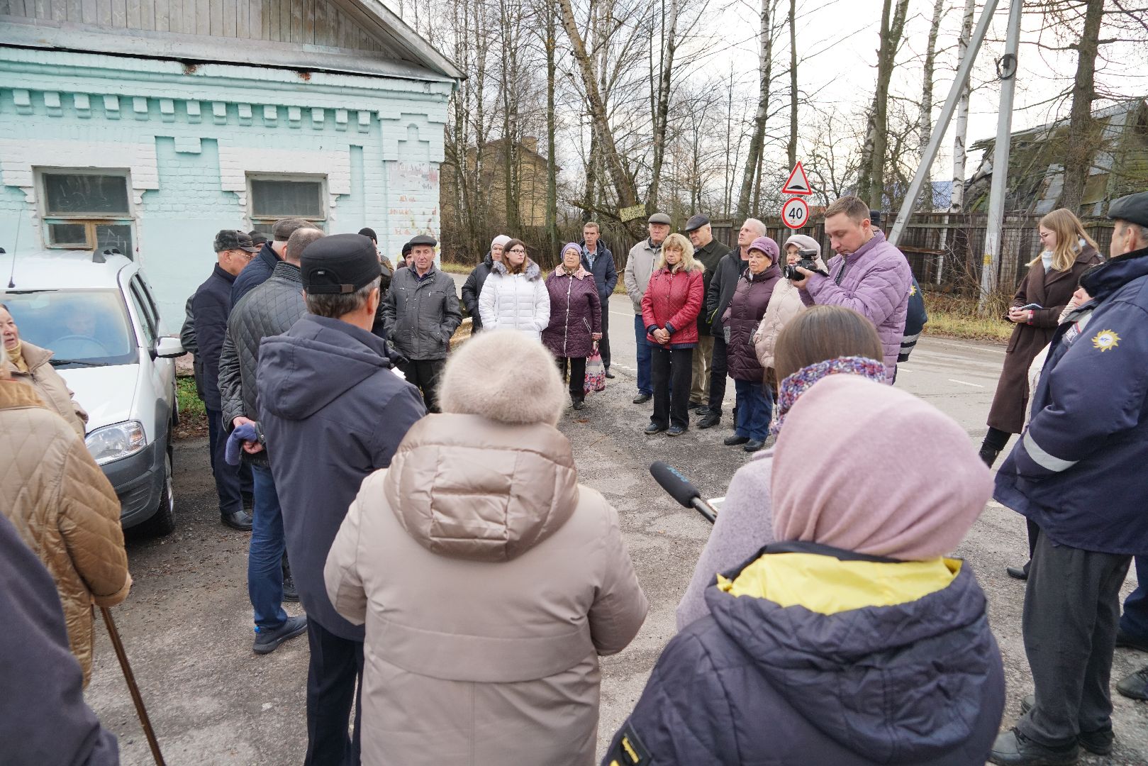Егорьевск, Овчагино, свет, дороги, встреча, жители, глава округа,
