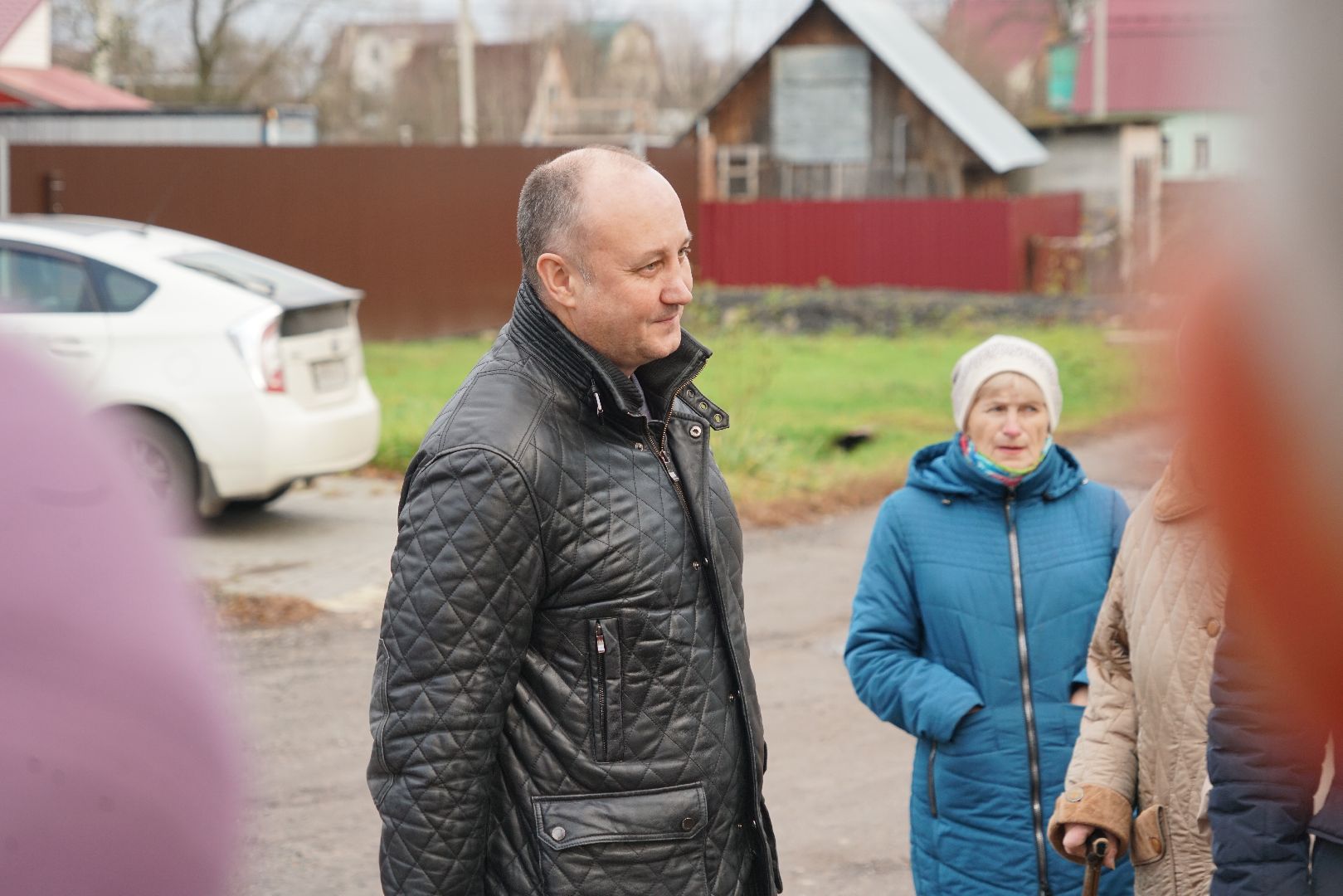 Егорьевск, Овчагино, свет, дороги, встреча, жители, глава округа,