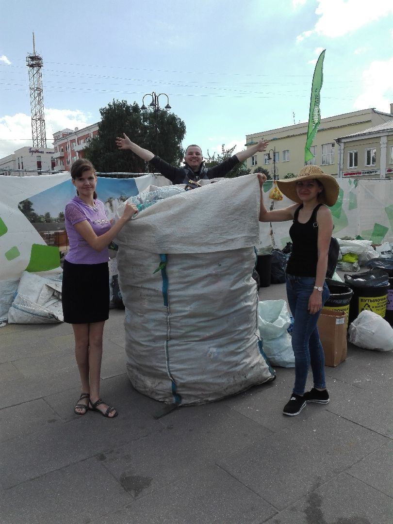 раздельный сбор отходов, мусор, экологическая акция, Ногинск, Богородский городской округ,