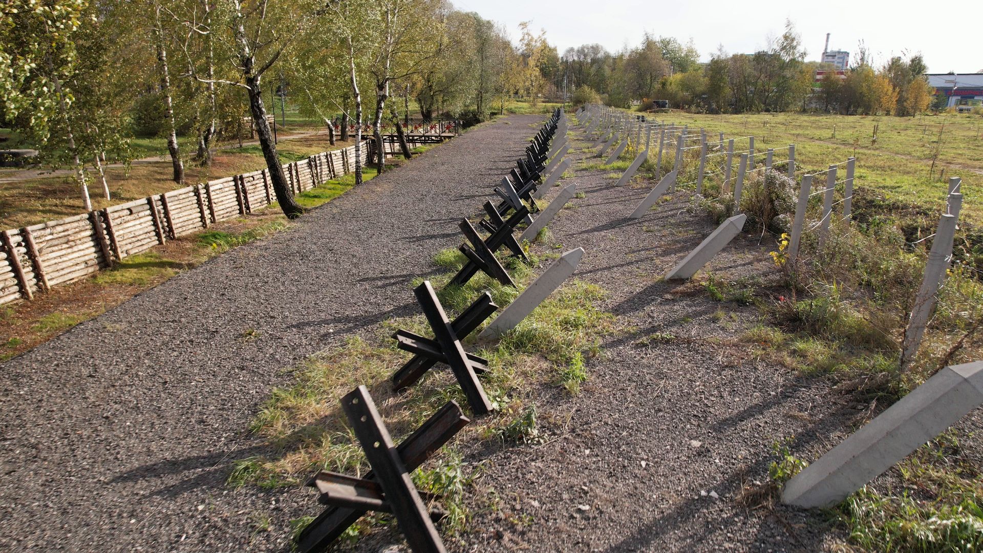 видео с коптера, Лобня, вов, памятник,