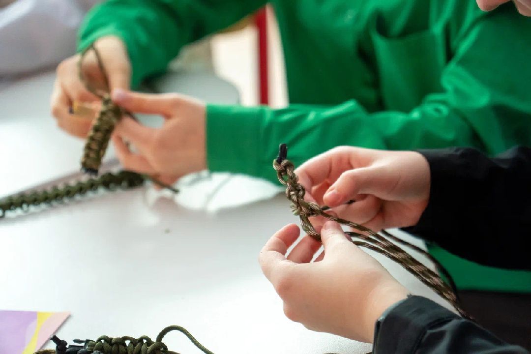 Образование, СВО, талисман добра, движение первых, Демихово, Орехово-Зуевский округ, лицей, свечи, браслеты