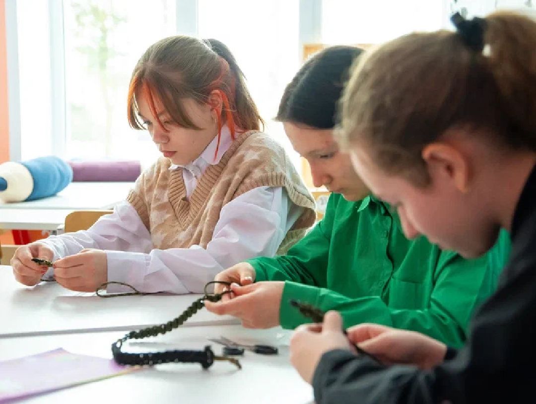 Образование, СВО, талисман добра, движение первых, Демихово, Орехово-Зуевский округ, лицей, свечи, браслеты